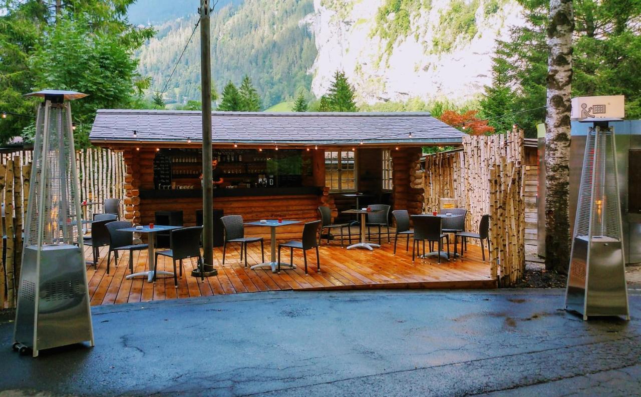 Camping Jungfrau Лаутербруннен Екстер'єр фото