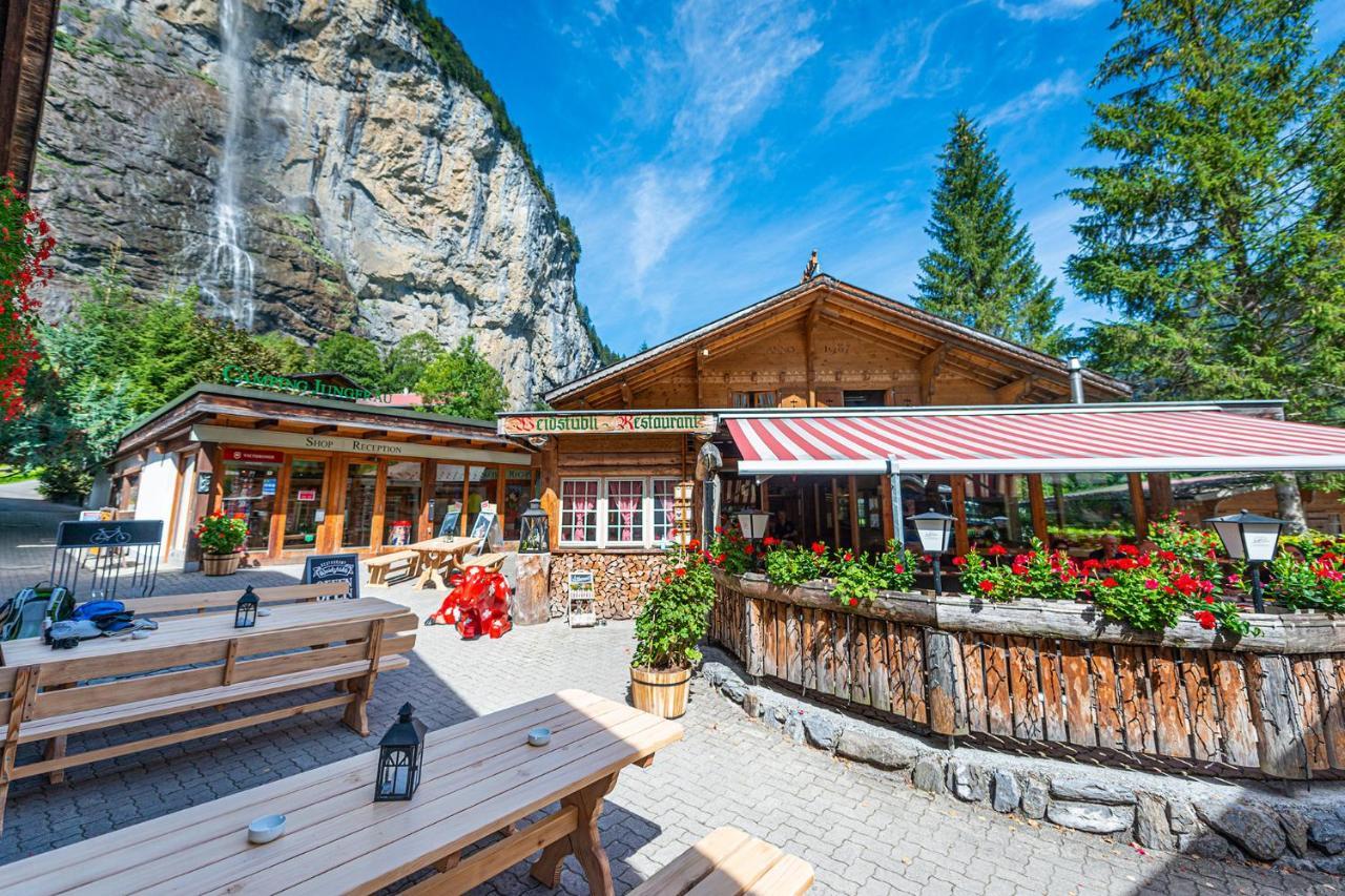 Camping Jungfrau Лаутербруннен Екстер'єр фото