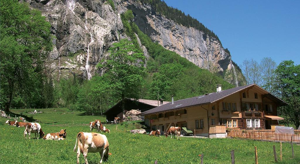 Camping Jungfrau Лаутербруннен Екстер'єр фото