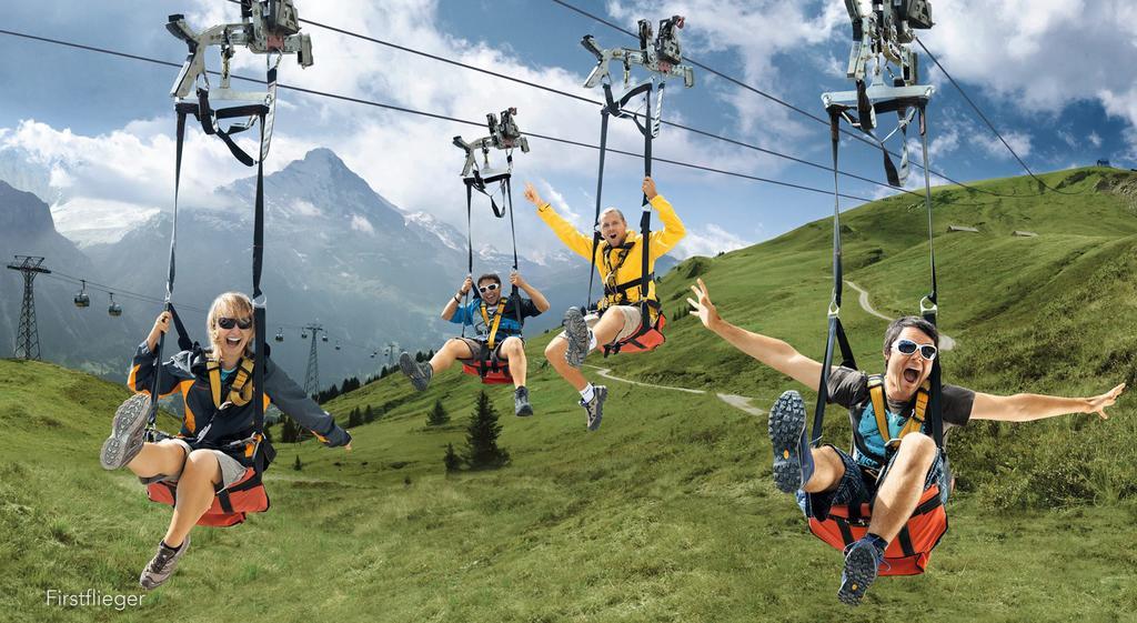 Camping Jungfrau Лаутербруннен Екстер'єр фото