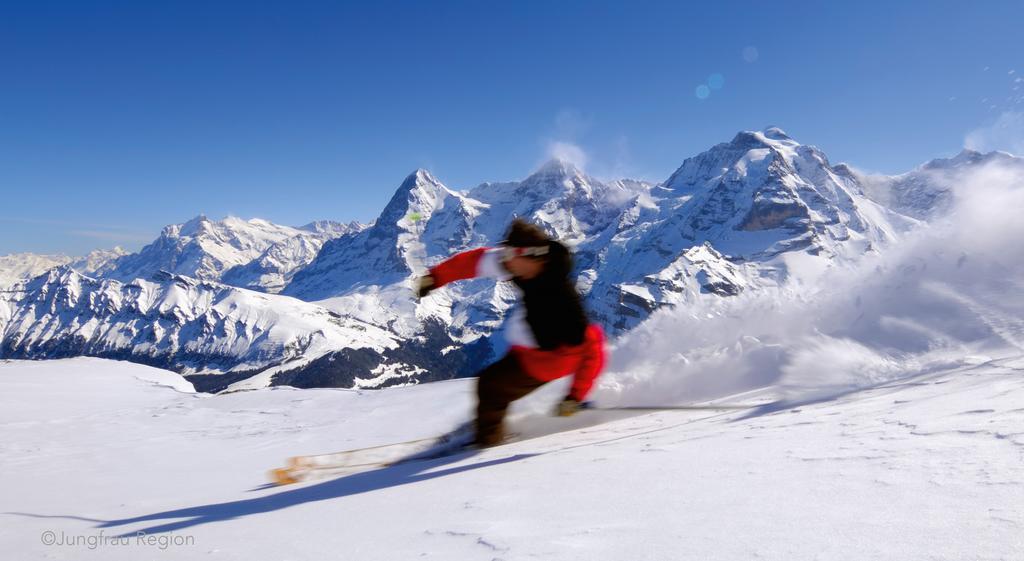 Camping Jungfrau Лаутербруннен Екстер'єр фото