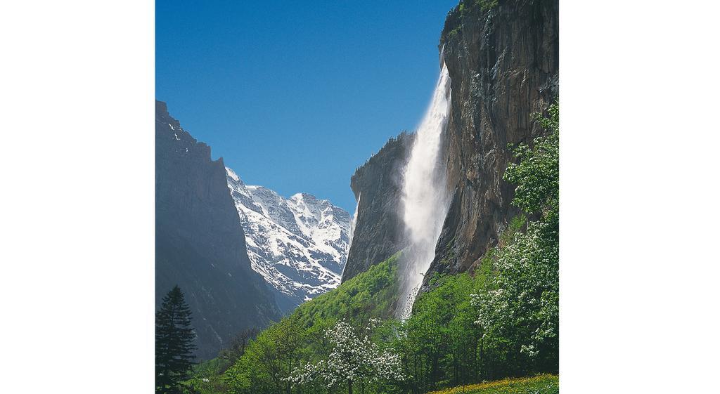 Camping Jungfrau Лаутербруннен Екстер'єр фото